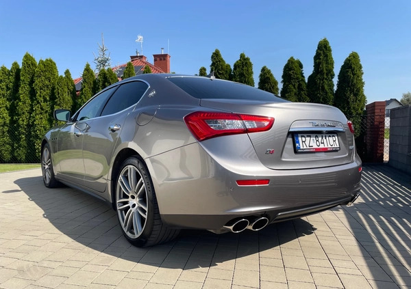 Maserati Ghibli cena 133900 przebieg: 72000, rok produkcji 2016 z Rzeszów małe 254